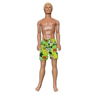 Vintage SUN SENSATION KEN BARBIE Doll Swim Trunks Mattel 1991